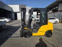 현대 2.5톤 14년식 반캐빈 쉬프트 디젤지게차 중고지게차 …