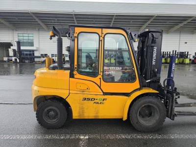 현대 3.5톤 지게차 2018년식 풀옵션 !!