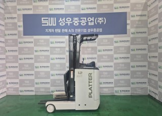 중고지게차 전동입식 1.2톤 2단3.5m 니찌유 2019년식