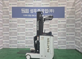 중고지게차 1톤 2단4m 2021년식 니찌유 배터리교체완료