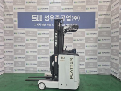 중고지게차 1톤 2단4m 2021년식 니찌유 배터리교체완료