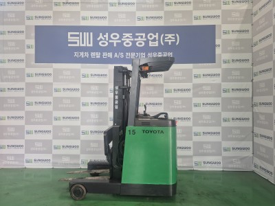 도요타 1.5톤 2단3m 2016년식 전동입식지게차