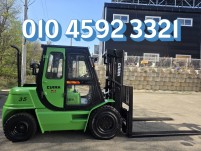 삼성클라크 3.5톤 3단마스타 자동발 디젤지게차