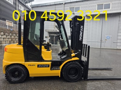 현대 포렉스 3톤 자동발 디젤지게차