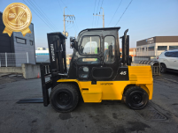 중고지게차 / 현대 4.5톤 [HR45] / 캐빈장착 일발시…