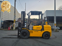 [HDF30] 양개식자동발장착 일발시동 현대 3톤 중고지게차