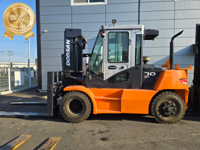 두산 7톤 중고지게차 [D70S-7] / 15년식 / 5스플 복…