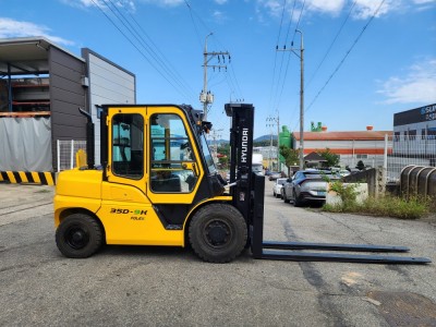 특A급 [현대] 14년식 3.5톤 자동발 디젤 지게차