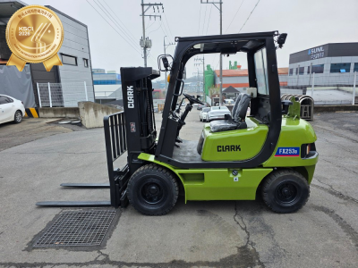 저상3단마스트 자동발양개식 얀마엔진탑재 / [클라크 FX253D…