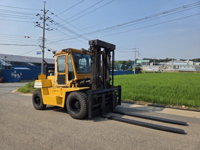 특A급 중고지게차 두산 10톤 2003년식 풀옵션 디젤지게차 매…