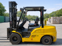 현대 3.3톤 지게차(자동발)