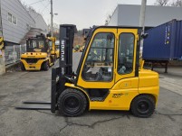 A급 현대 3톤 3단마스트 17년식 자동발 캐빈 2300만원…