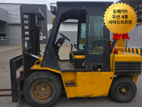 도매가 중고지게차 매매 두산 4톤 사이드쉬프트 디젤지게차 6…