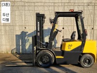 중고지게차 두산 D30S-3 디젤 3톤 지게차