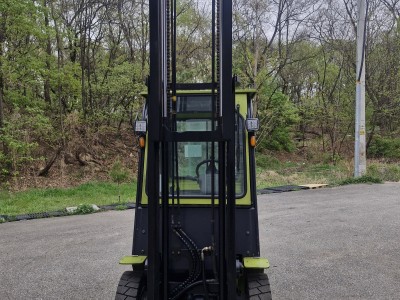 삼성클라크2.5톤 중고지게차 3단마스트 사이드쉬프트장착