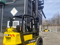 두산2.5톤 바가지 디젤지게차 흰지드