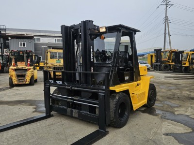 중고지게차 두산5톤 자동발 디젤지게차