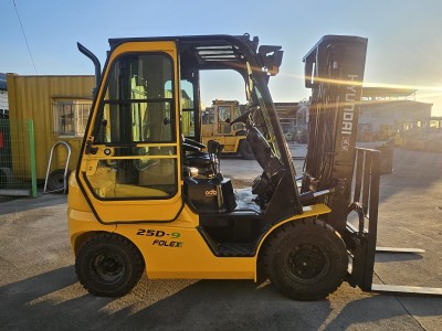 중고지게차 현대포렉스2.5톤 자동발 사이드쉬프트 디젤지게차