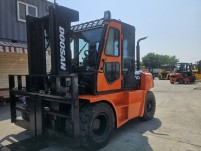 중고지게차 두산7톤 자동발 디젤지게차