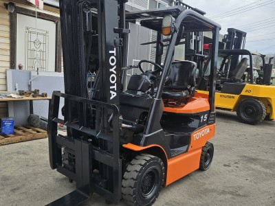 중고지게차 토요타1.5톤 사이드쉬프트 전동지게차