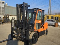 중고지게차 두산4.5톤 자동발 디젤지게차