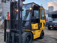 중고지게차 현대3톤 사이드쉬프트 가스지게차