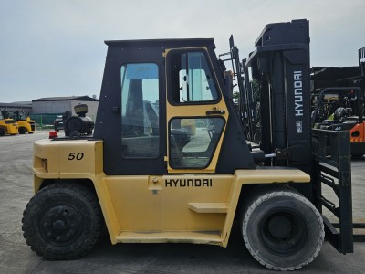 중고지게차 현대5톤 자동발 디젤지게차