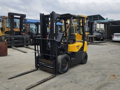 중고지게차 두산2.5톤 자동발 디젤지게차