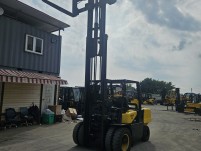 중고지게차 두산4.5톤 자동발 3단마스트 디젤지게차