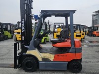 중고지게차 토요타2톤 하이마스트 사이드쉬프트 전동지게차