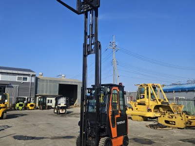 중고지게차 토요타2.5톤 3단마스트 자동발 전동지게차