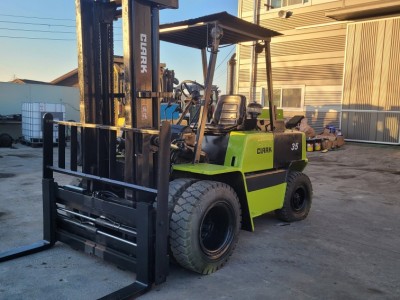 중고지게차 삼성클라크3.5톤 자동발 디젤지게차