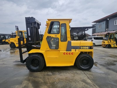 중고지게차 두산5톤 자동발 디젤지게차