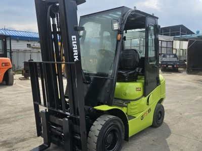 중고지게차 삼성클라크2.5톤 자동발 디젤지게차