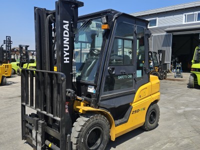 중고지게차 현대포렉스2.5톤 자동발 풀옵션 디젤지게차