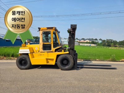 두산 10톤급 중고지게차 매물 / 2300mm 원발 + 자동발 …