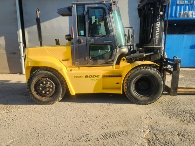 중고지게차) 현대 8톤 디젤 지게차 80DE (2015년식) 판…