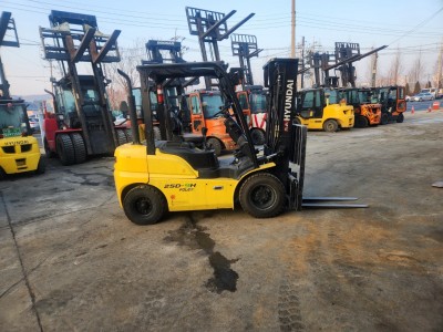 중고지게차) 현대 2.5톤 디젤지게차 25D-9H (2016년식…