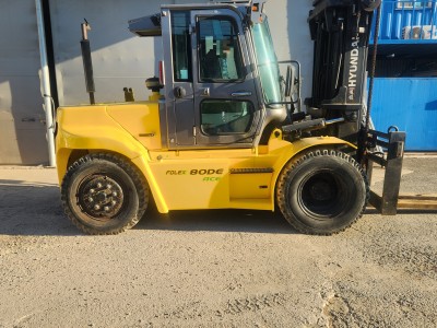 중고지게차) 현대 8톤 디젤 지게차 80DE (2015년식) 판…