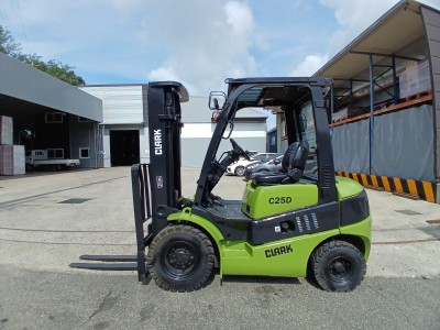 중고지게차 클라크 2.5톤 2007년식 디젤지게차 950만원