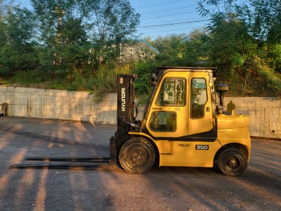 [중고지게차] 현대 포렉스 35D 3.5톤 디젤지게차(3단, 자…