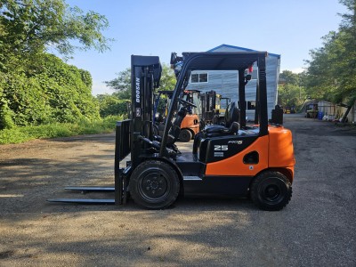 [중고지게차] 두산 D25S-5 2.5톤 3단 디젤지게차(사이드…