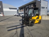 중고지게차 현대 3.3톤 더블타이어 자동발 디젤지게차 145…