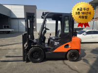 A급 중고지게차 두산 3톤 16년식 자동발 디젤지게차 185…