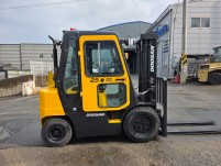 특A급 중고지게차 매매 두산 2.5톤 노랭이 캐빈 06년식 …