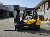 저렴한 중고지게차 두산 2.5톤 자동발 디젤지게차 말소장비