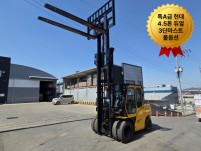 중고지게차 매매 특A급 현대 4.5톤 듀얼 3단마스트 풀옵션…