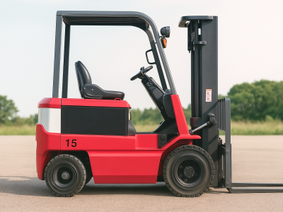 니찌유 1.5톤 전동지게차/배터리 포함/670만원