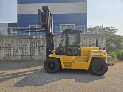 특A급 두산 10톤 풀캐빈 자동발 디젤지게차 2,500만원 특가