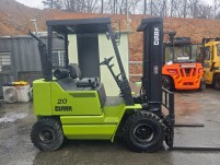 저렴한 중고지게차 클라크 2톤 자동발 디젤지게차 750만원 …